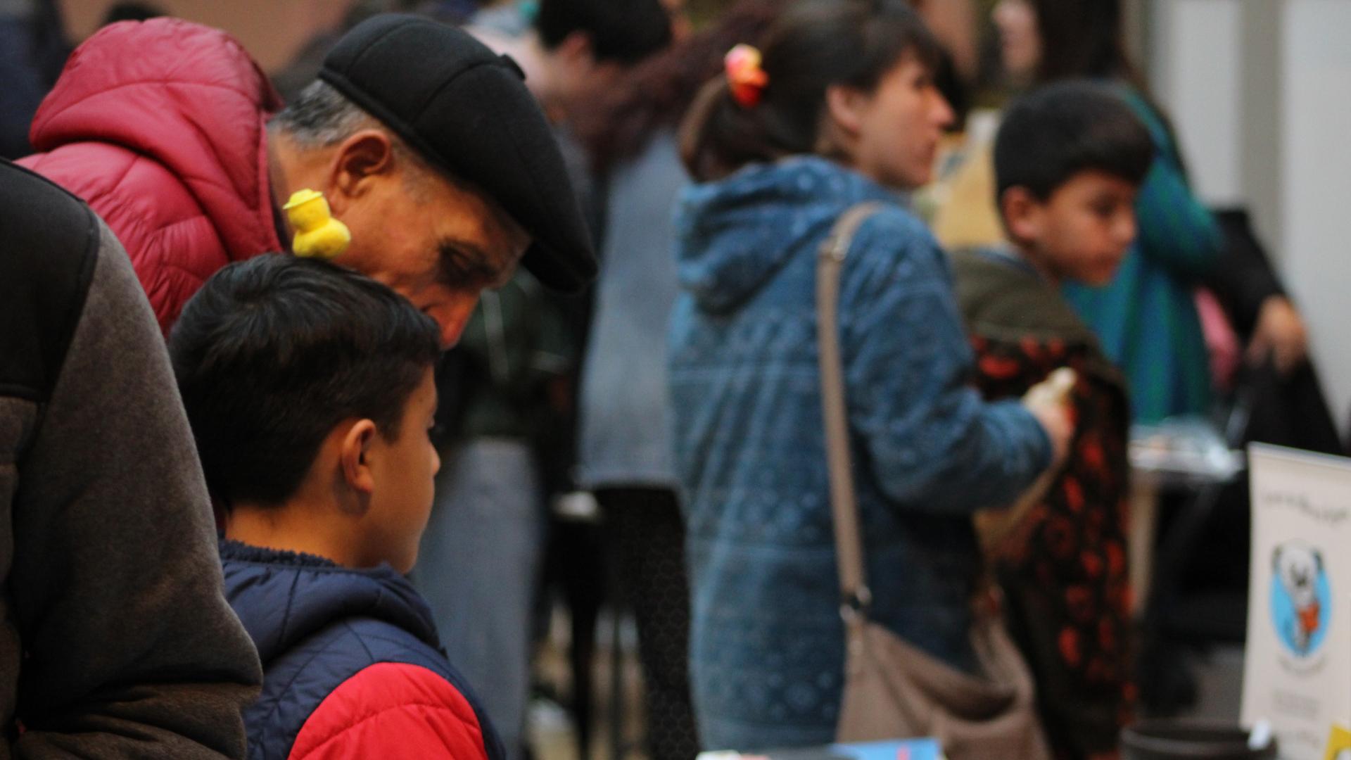 feria del libro en el museo