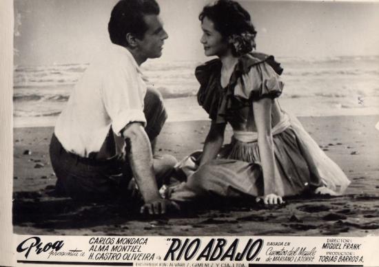 Imágen de la película Río abajo, de Miguel Frank Chile/ 85 min/ 1950