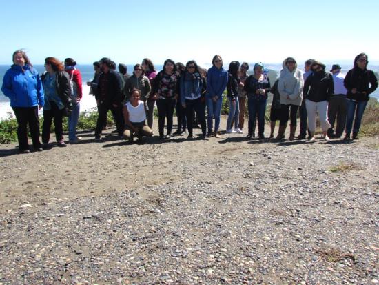 Equipos educativos en la localidad de Puerto Saavedra, Temuco.