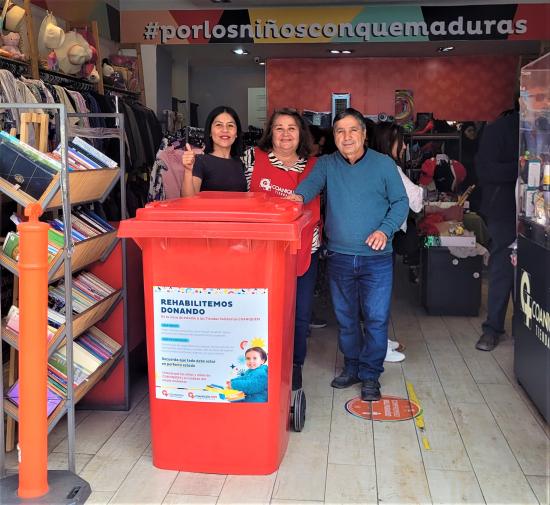 donacion de ropa para Coaniquem